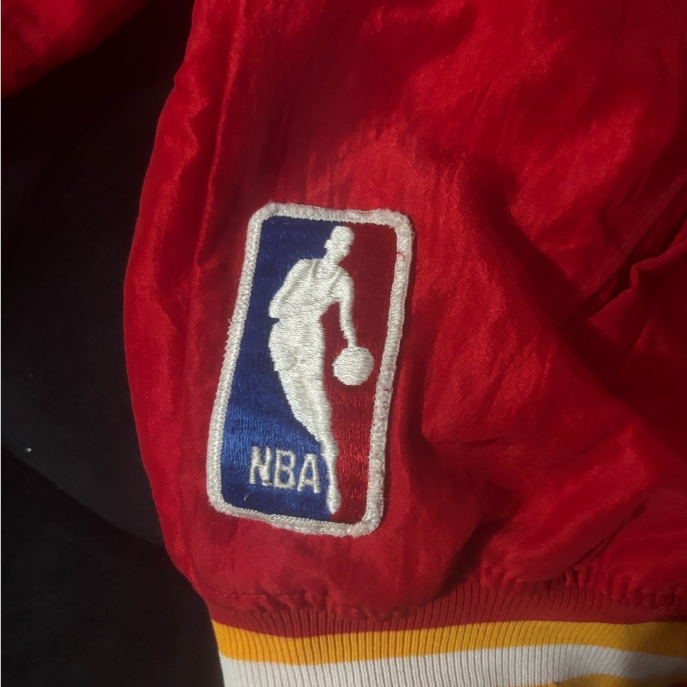 Starter Yellow Quilted Jacket - image 7